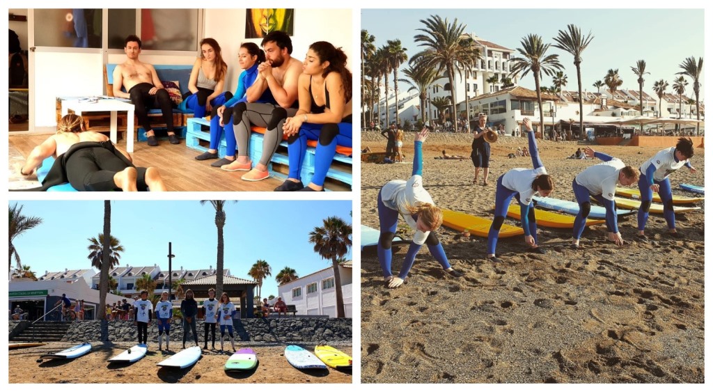 Школа серфинга на Тенерифе