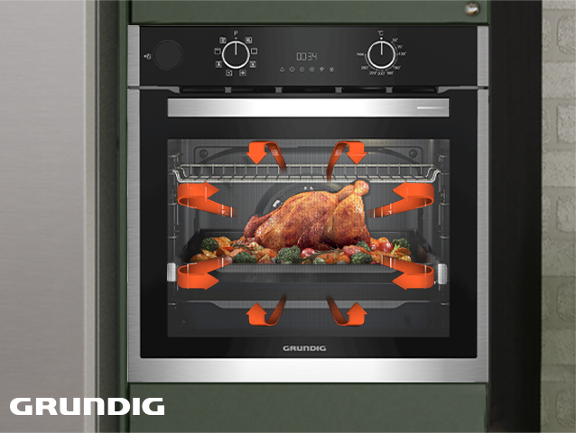 Конвекционный духовой шкаф Grundig GEBD19300B - купить по цене ...