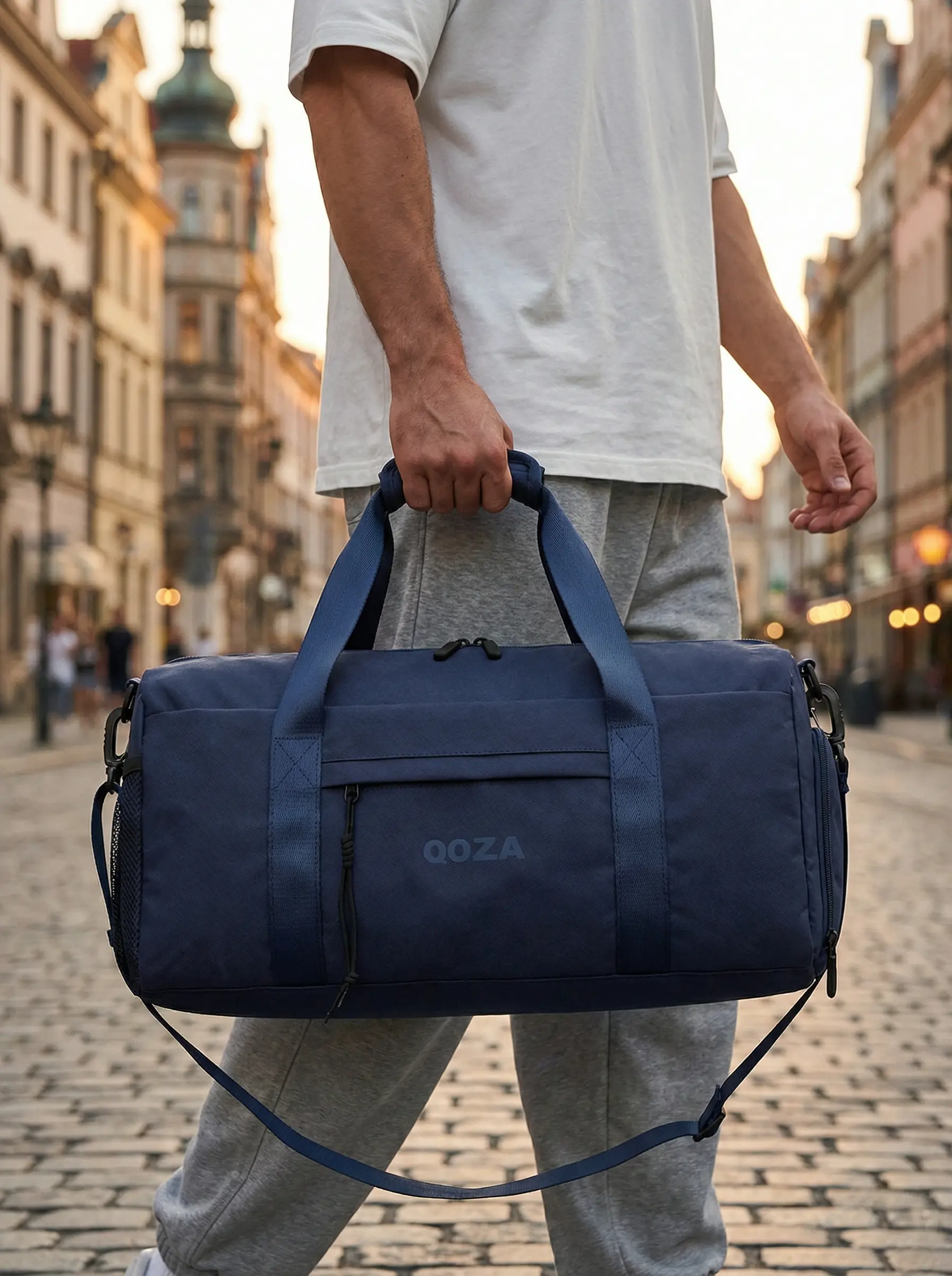 Сумка спортивная голубая.webp