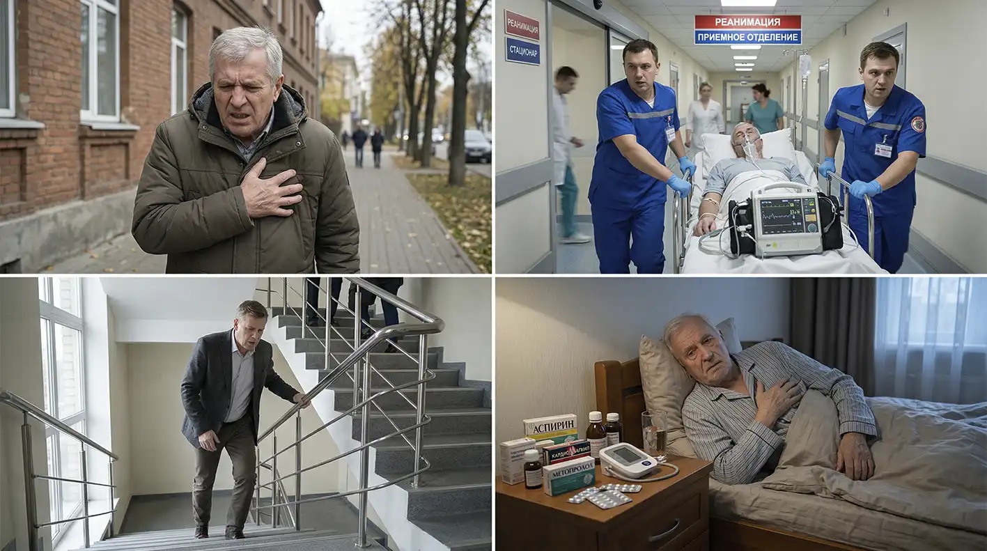 Симптомы ишемической болезни сердца