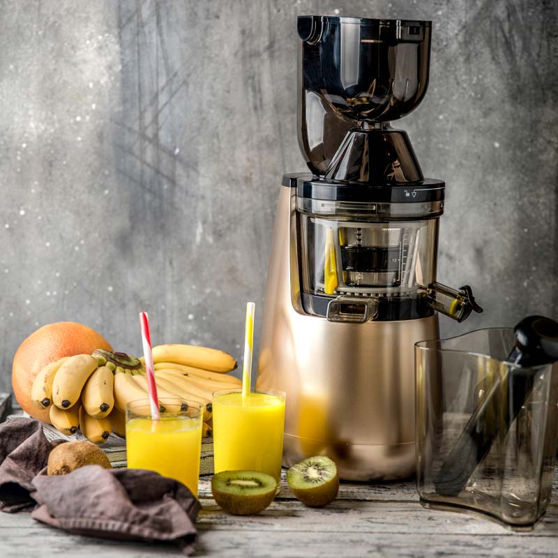 Шнековая соковыжималка King Mix GP-10 золотая