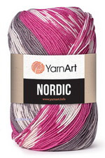 Nordic (Yarnart) - смесовая пряжа принтованной окраски