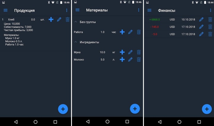 Приложение «Мой бизнес»