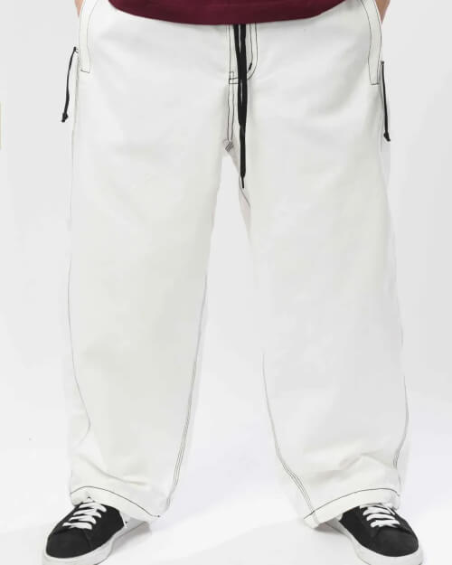 Джинсы Codered Real Baggy молочные