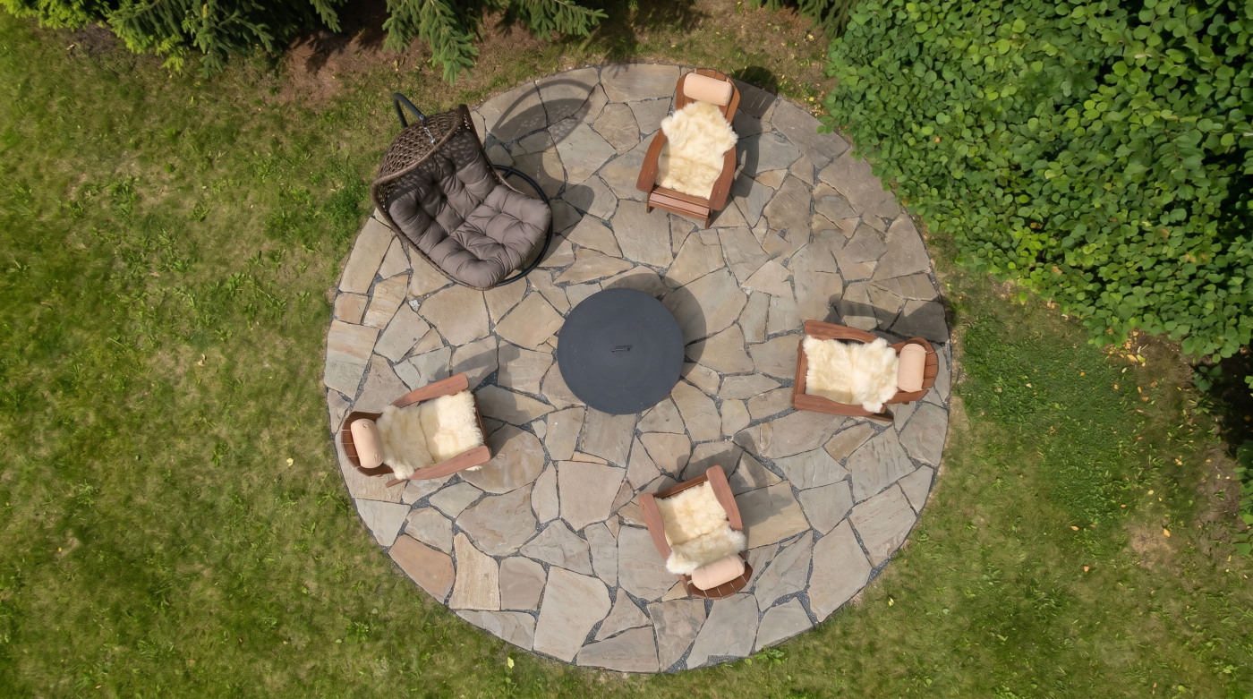 Костровая зона Concretika N80 + Адирондаки