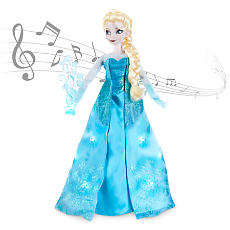 Кукла Эльза - Frozen Elsa свет-звук (40см) купить в интернет-магазине Джей Той