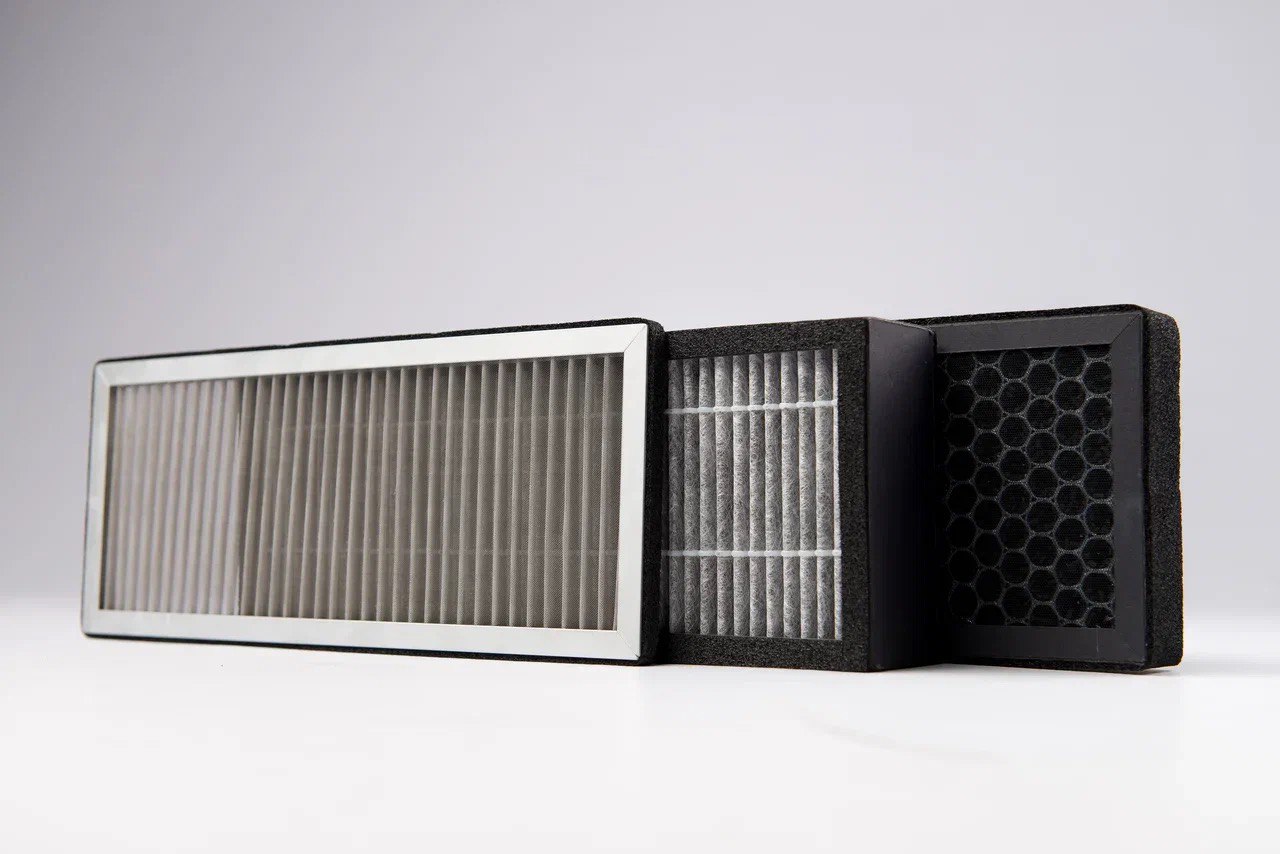 Система фильтрации в бризере ATMEEX AirNanny A7