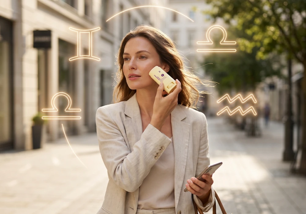 SPF-стик для воздушных знаков зодиака