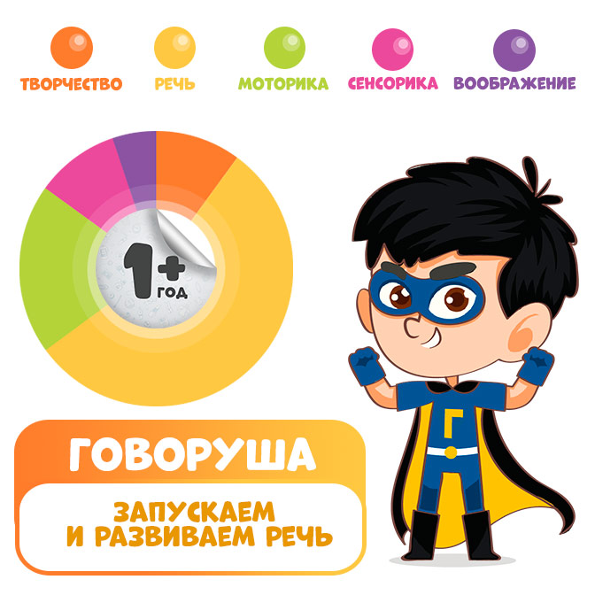 Плюсы игрового набора "Говоруша"