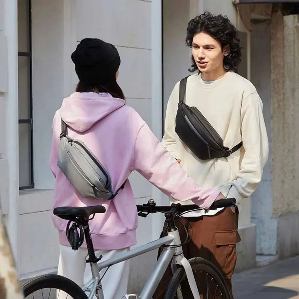 Сумка на пояс Xiaomi Sports Chest Bag (M1100214)-Серая-2.jpg