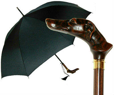 Зонт с головой собаки