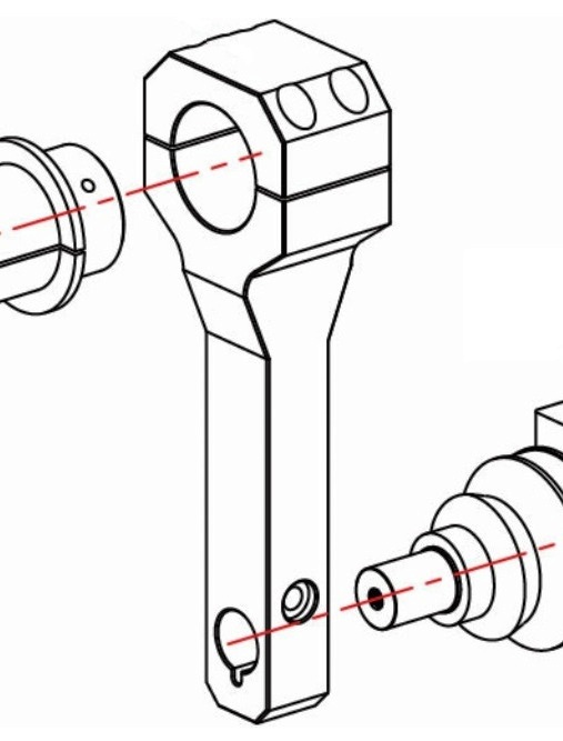 BU-35275 Кронштейн горелки ROBO Arctec