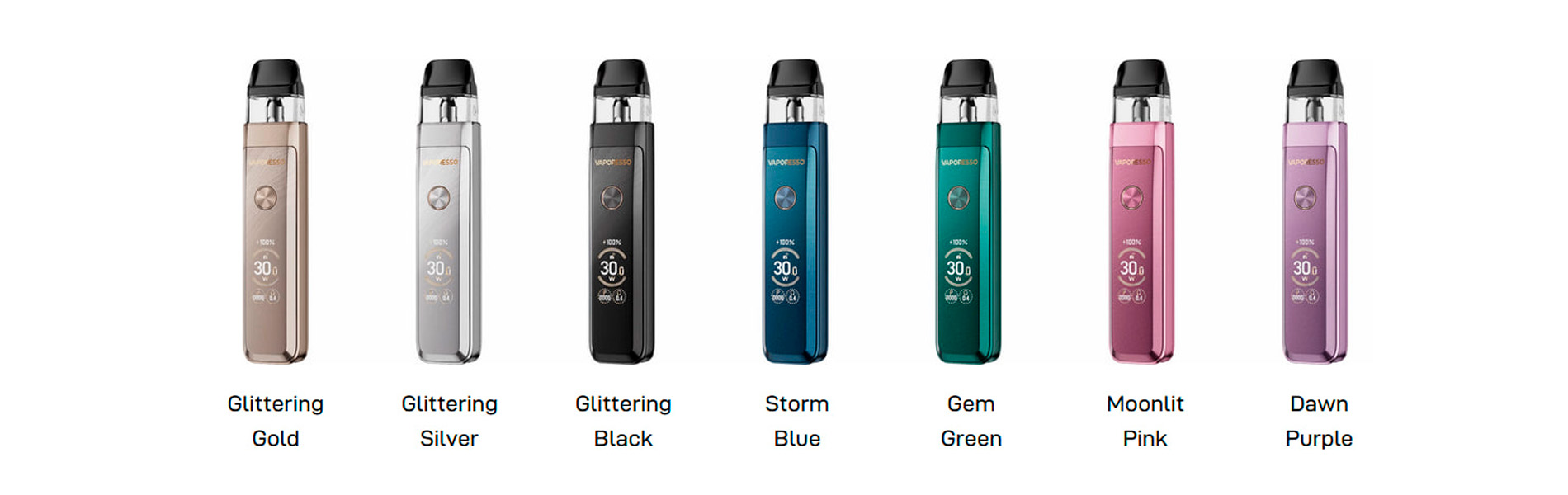 Внешний вид Vaporesso Xros Pro 2 с экраном и корпусом