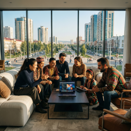 <img src="grozny-intellectual-club-life-energy.jpg" alt="People in Grozny engaged in online intellectual club discussion, radiating restored life energy and personal transformation in the Chechen Republic">