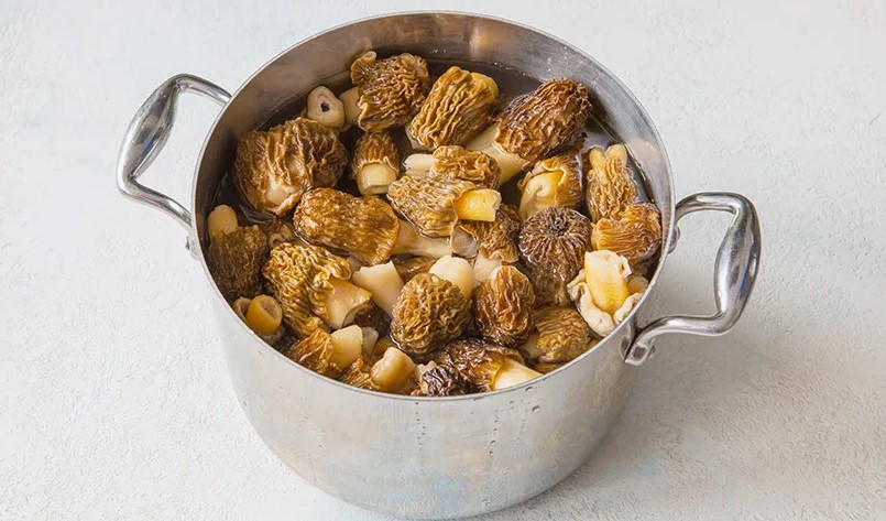 Маринованные сморчки