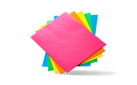 Цветная бумага для аппликации