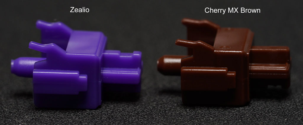 Zealio vs Cherry MX Brown