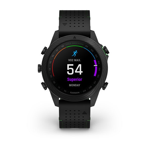 Умные часы Garmin Marq Golfer (Gen 2) - Carbon Edition, официальный ракурс 8