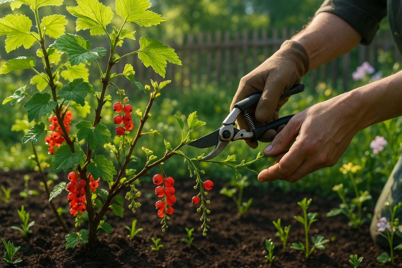 Обрезка смородины для омоложения куста и увеличения урожая