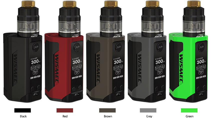 Цвета WISMEC Reuleaux RX GEN3 + GNOME Kit