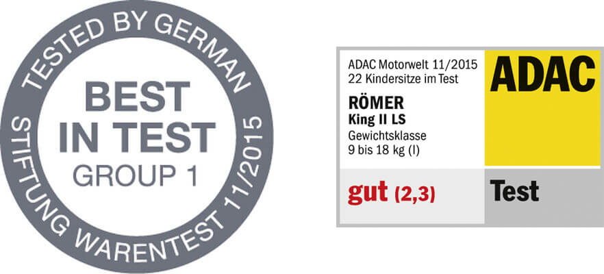 Britax römer king ii ls adac test cheap