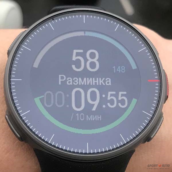 Ftspark в Polar Vantage V (кардио)