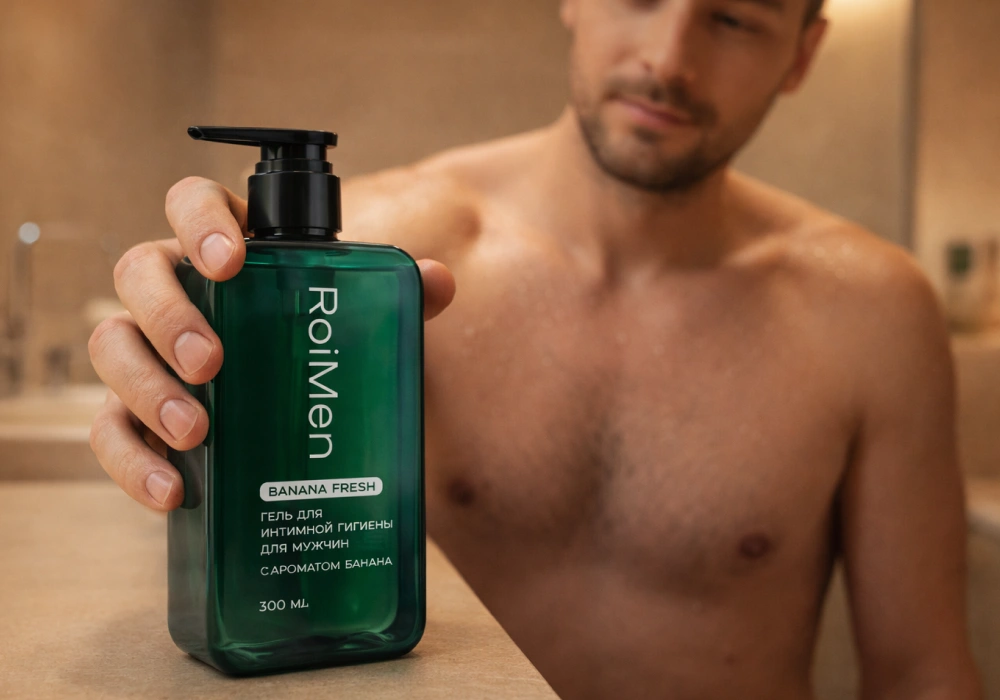 Гель для интимной гигиены Roimen &mdash; мужская косметика 2026