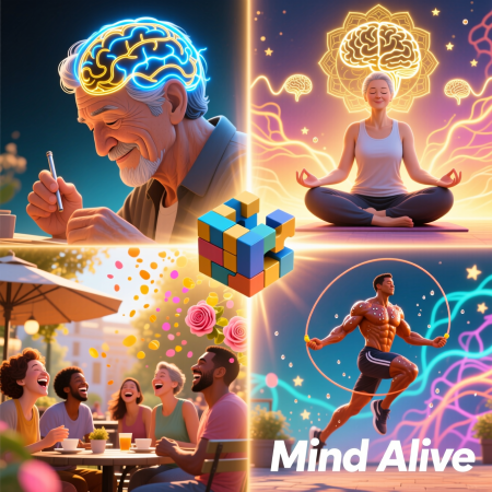 <img src="brain-health-exercise-meditation-social.jpg" alt="Comprehensive brain health through exercises, meditation and social activities for cognitive wellness">