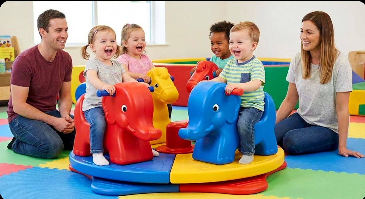 Напольные карусели малого размера