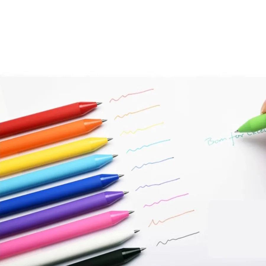 Набор гелевых ручек Xiaomi KACO Pure Plastic Gel Ink Pen K1015 (20 шт)-описание-1.jpg