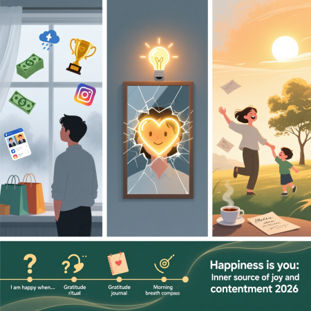 <img src="happiness-is-you-2026.jpg" alt="Happiness is you: finding joy from inner source and values rather than external circumstances">