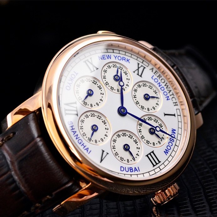 швейцарские часы Aerowatch из коллекции Renaissance 7 зон