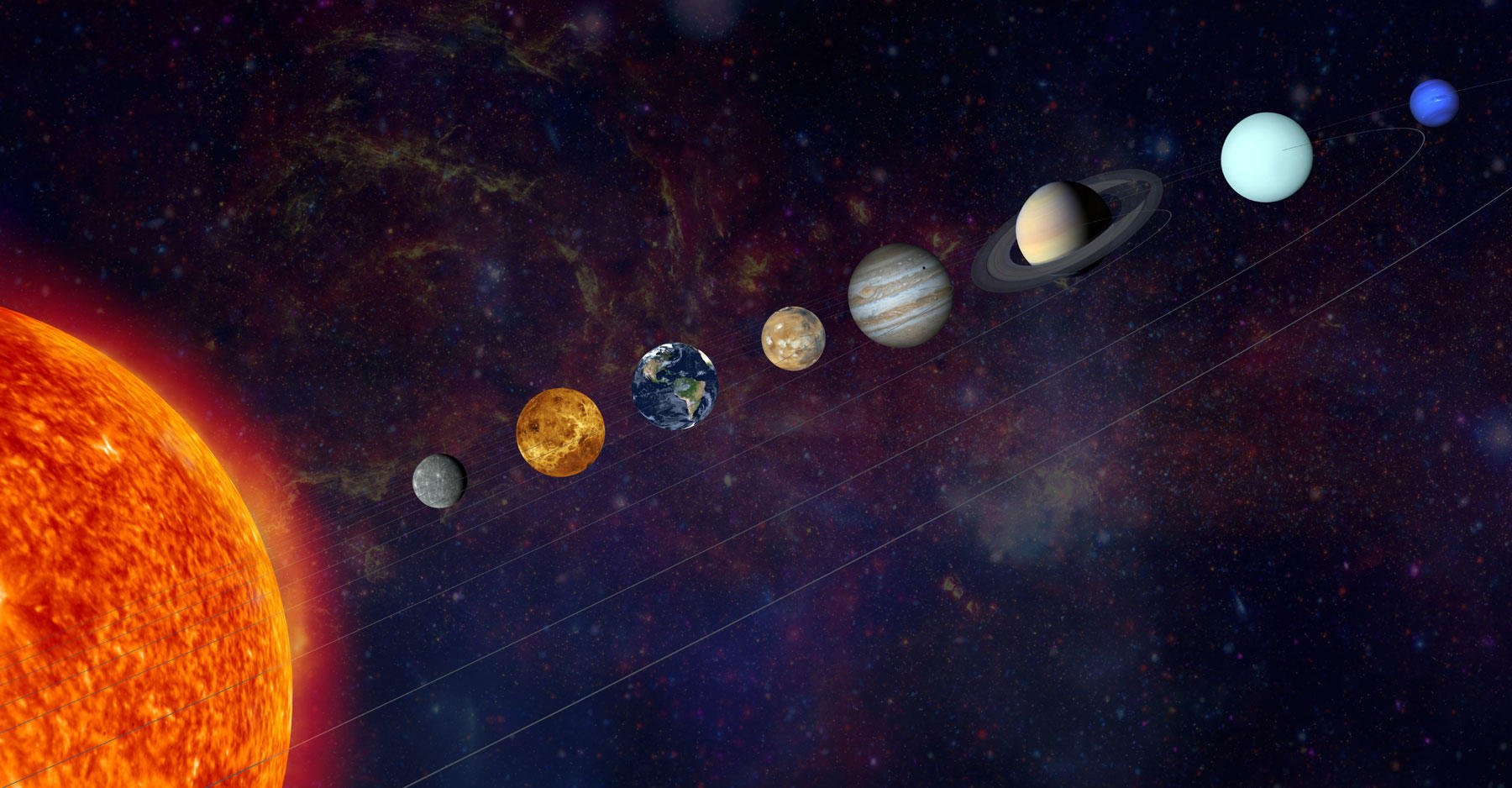 планеты солнечной системы фотографии из космоса