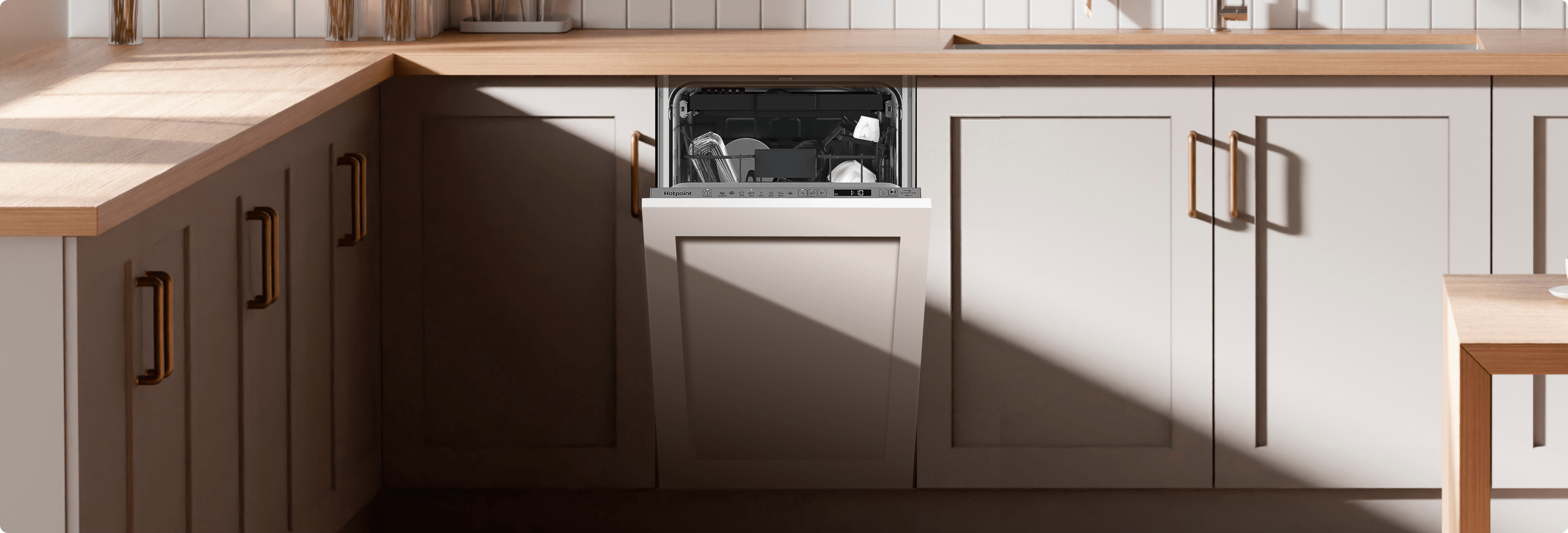 Обзор встраиваемой посудомоечной машины Hotpoint HIS 2D87 D