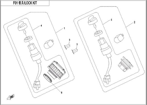 LOCK KITS X8