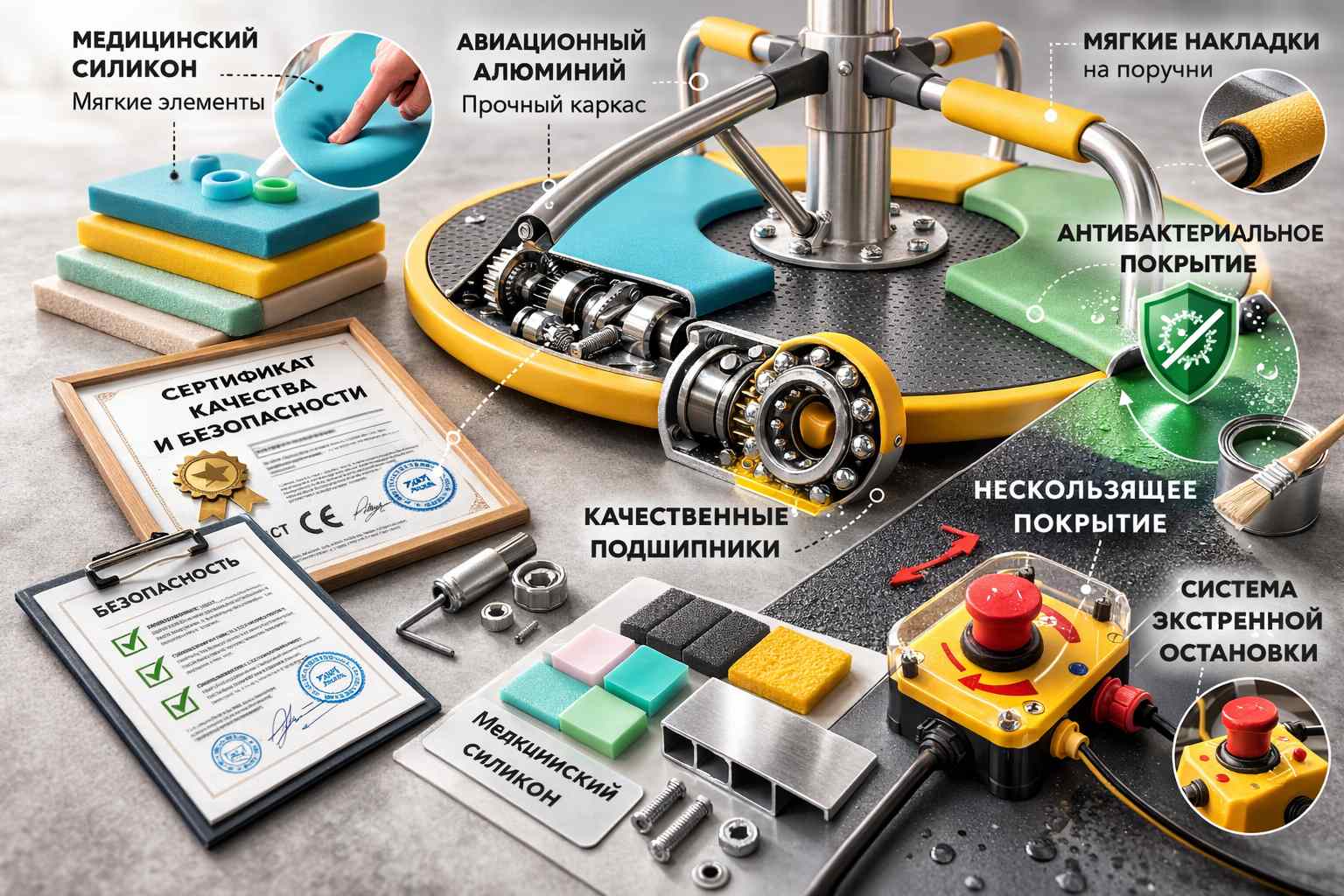 Критерии безопасности и материалы