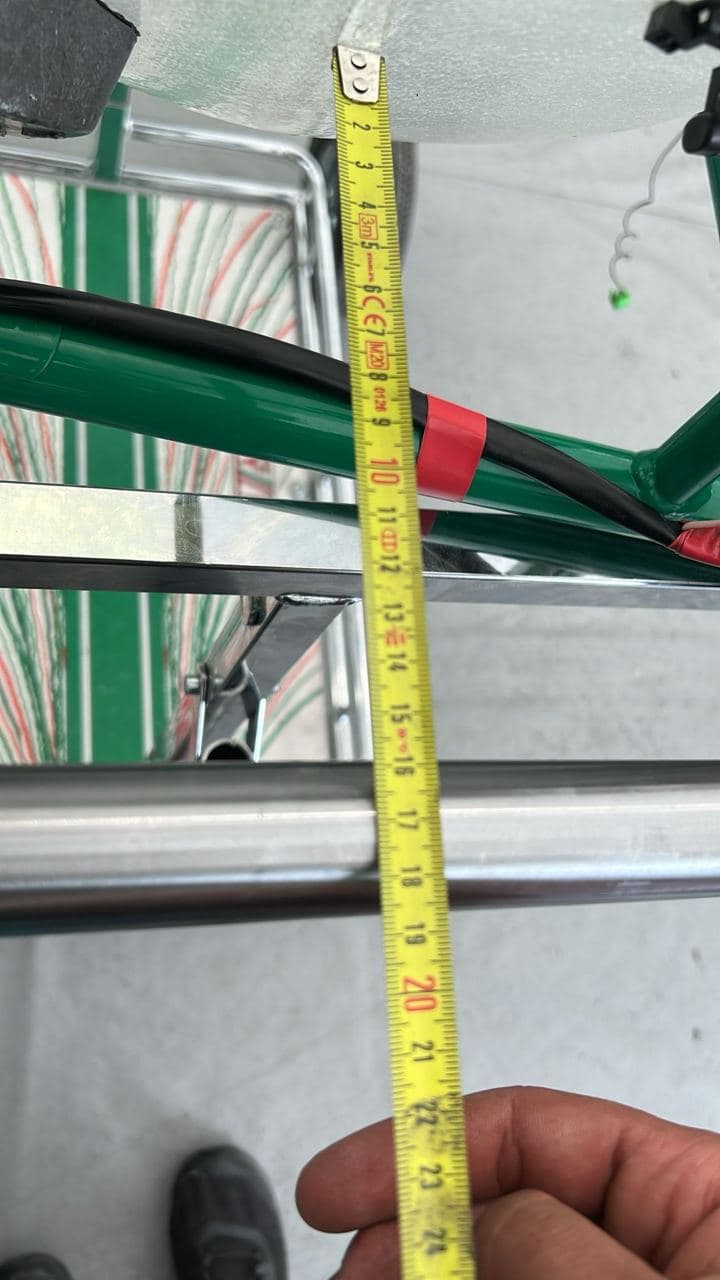 Установка сиденья Tony Kart Rookie &mdash; вид сзади