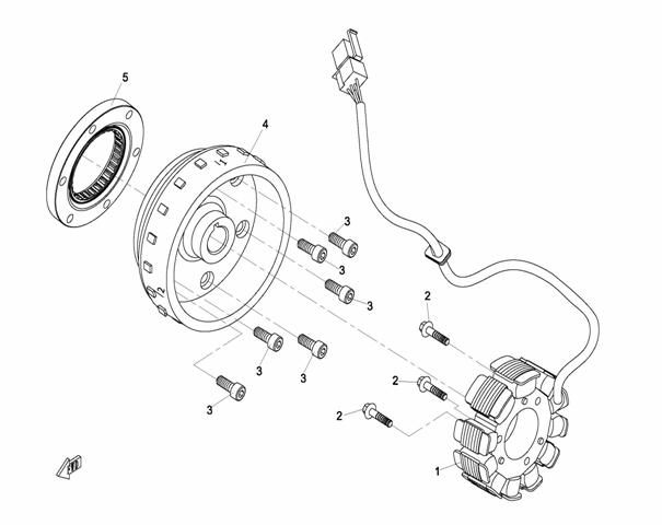 MAGNETO ASSY X8