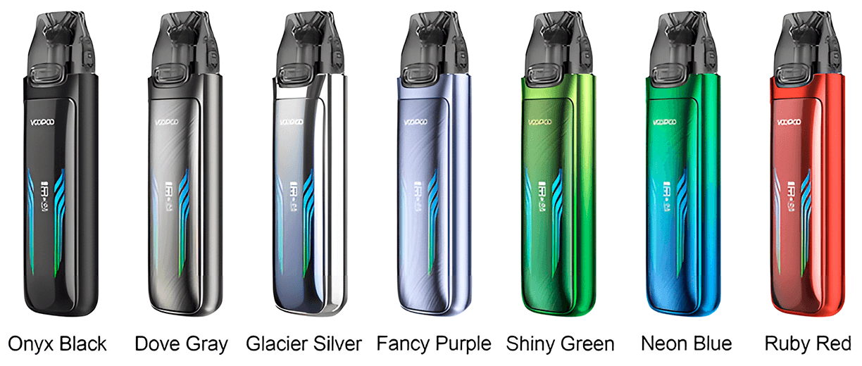 Варианты расцветок Voopoo Vmate Max