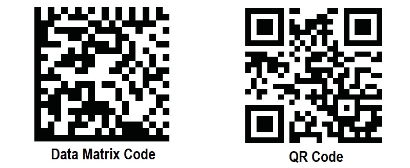 Rozdíly mezi Data Matrix a QR kódem