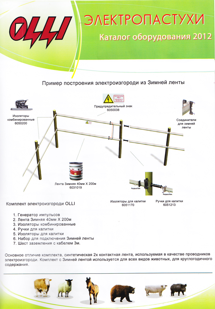 Схема подсоединения электропастуха