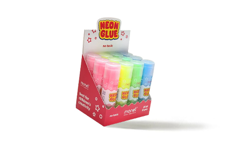 Разноцветный клей-карандаш