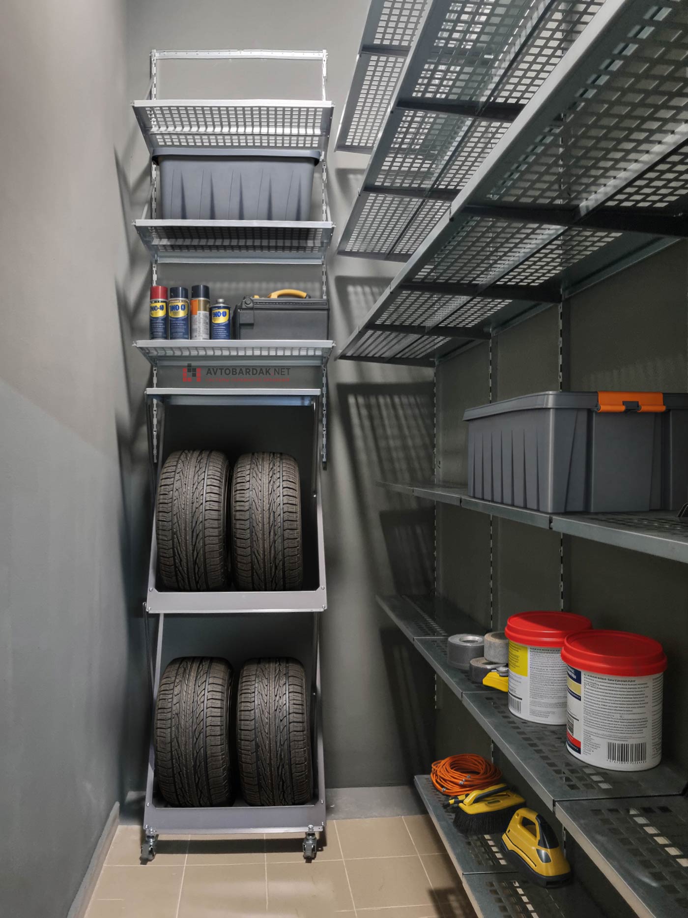 Обустройство кладовки