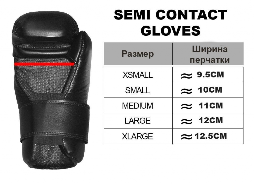 Перчатки полуконтакт Clinch Semi Contact Gloves Kick Размеры Перчатки полуконтакт Clinch Semi Contact Gloves Kick Размеры.jpg