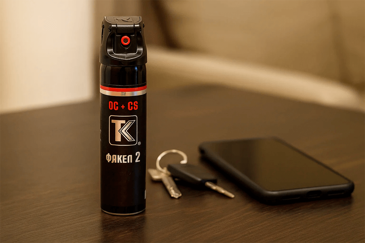 Перцовый баллончик Факел-2 Перцовый баллончик Факел-2