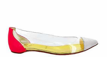 прозрачные балетки