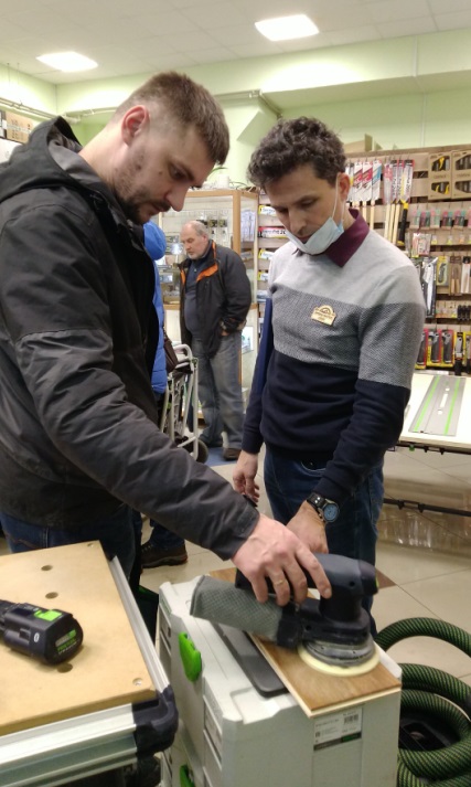 шлифовальная машинка FESTOOL ETSC 125 Li