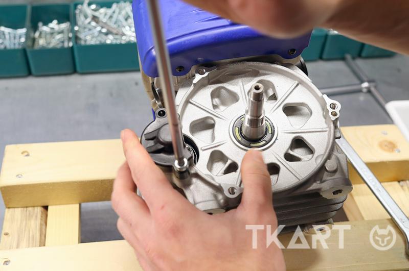 Снятие бендикса с мотора TM Mini 60cc