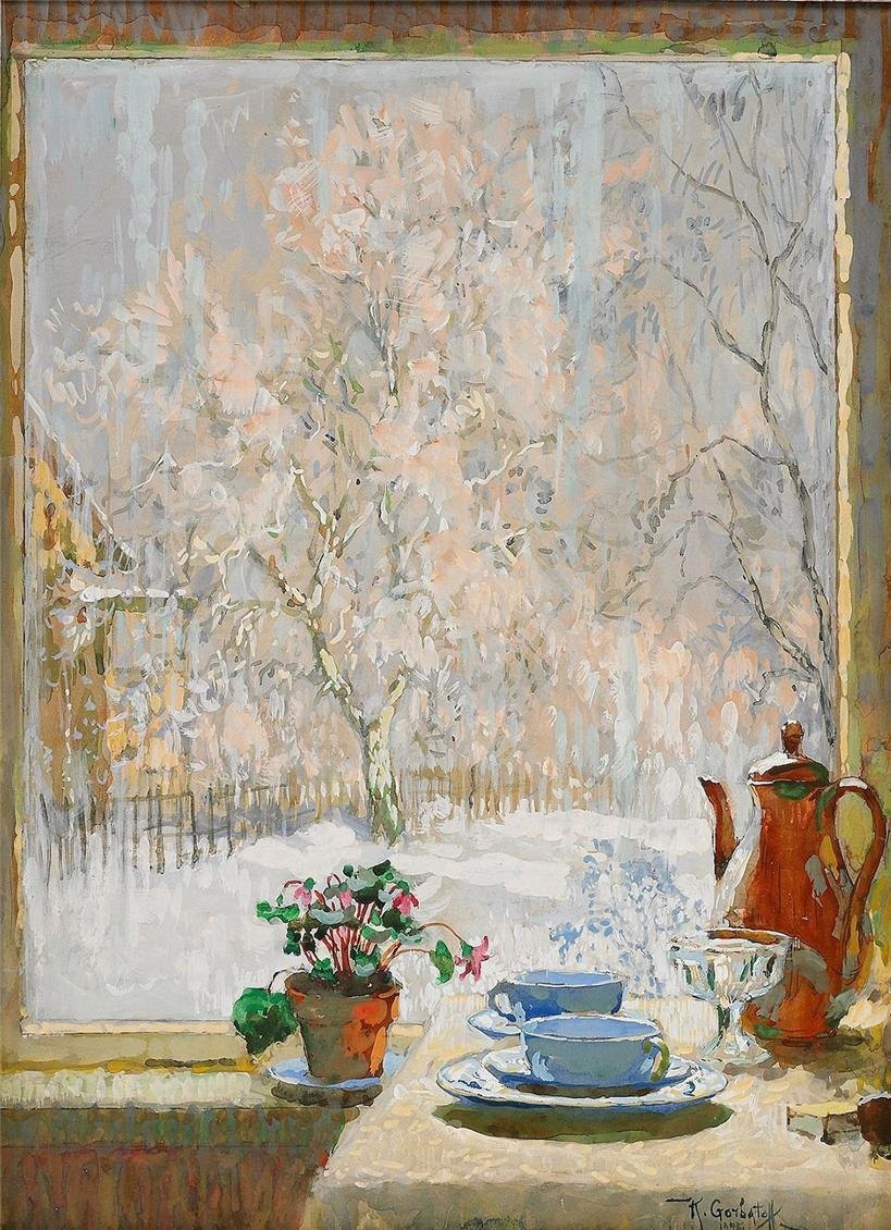 Вид из окна зимой. Берлин, 1945.jpg