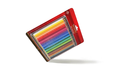 Наборы цветных карандашей